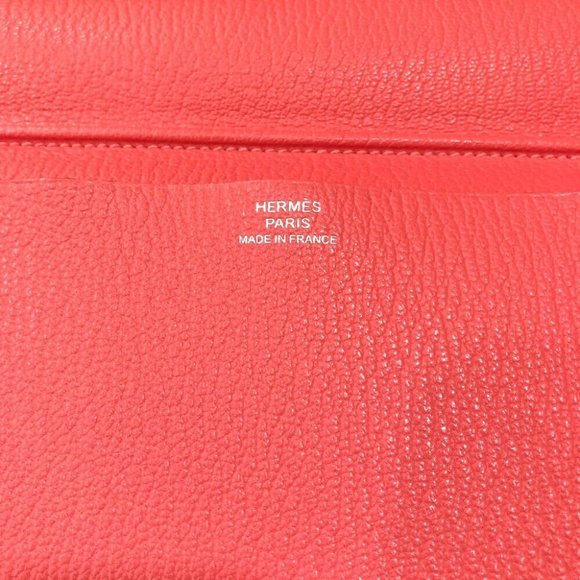 HERMES Writing instruments Agenda Vision 2 Stationery Notebook cover Chevre pink - Picture 3 of 12